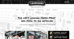 Desktop Screenshot of crawshawbutchers.com